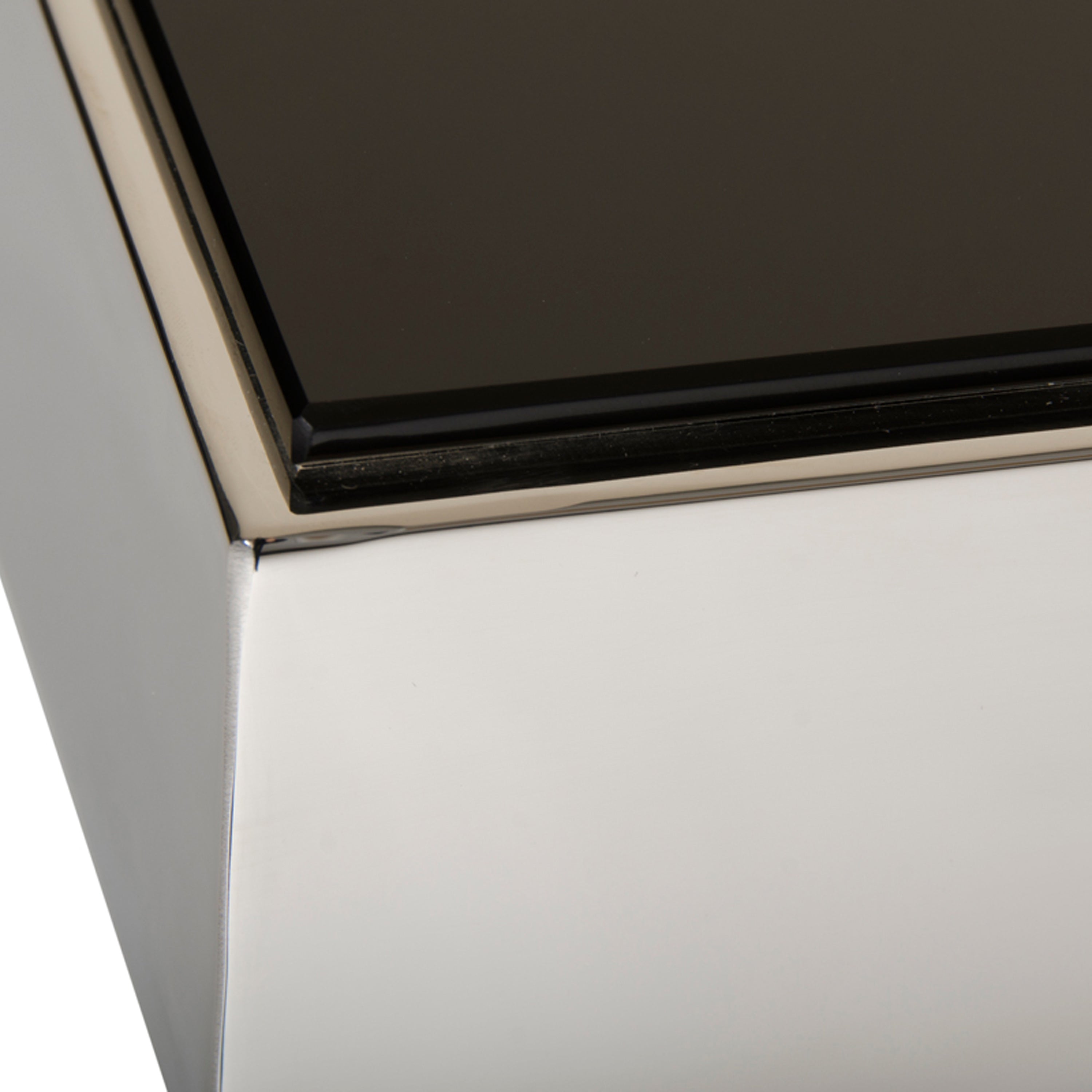 Courtland Modern Stainless Steel Dining Table