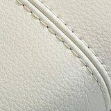 Crosby Italian Modern White Leather Sectional Sofa