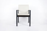 Cuba Modern Outdoor Dining Chair Set of 2