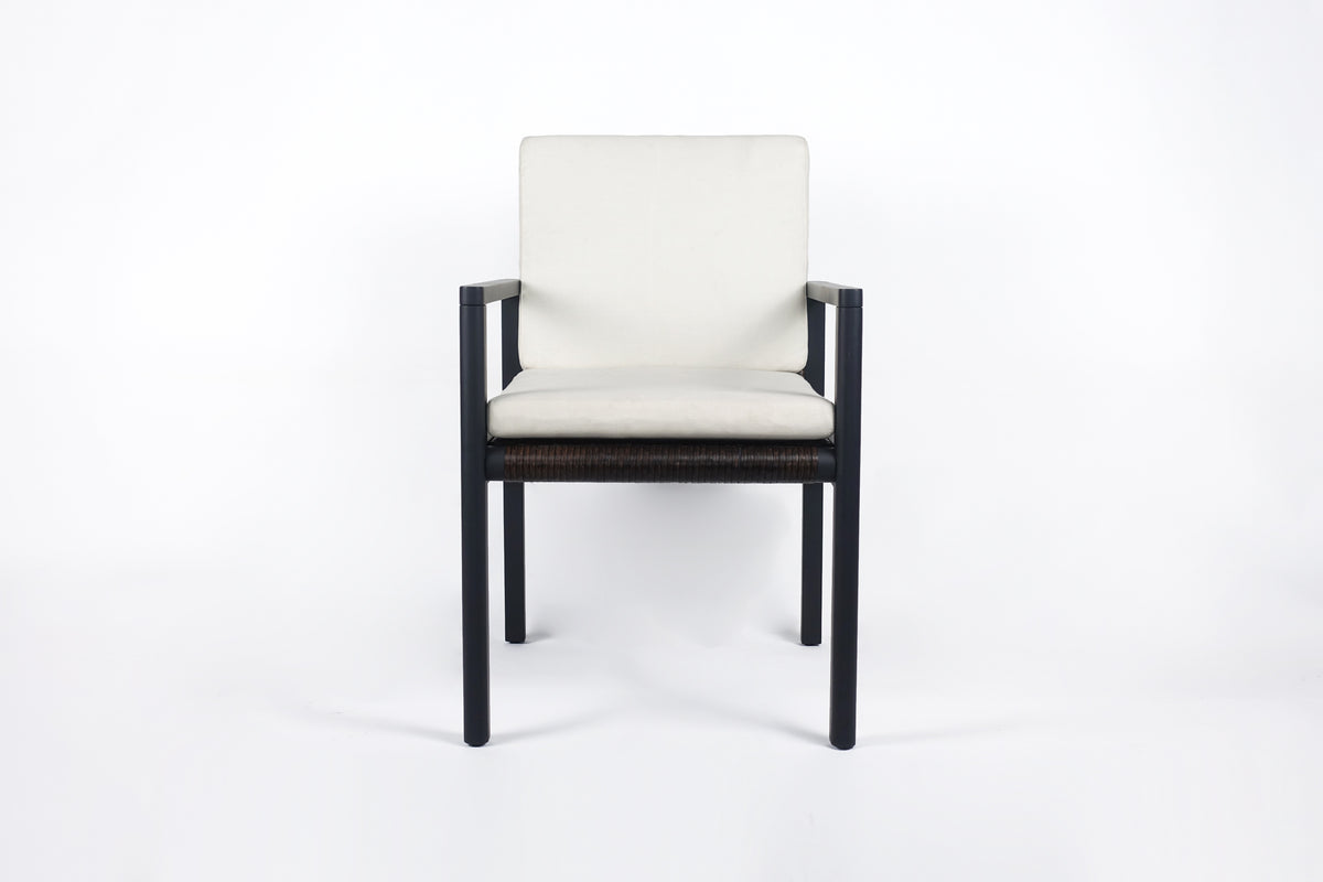 Cuba Modern Outdoor Dining Chair Set of 2