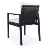 Cuba Modern Outdoor Dining Chair Set of 2