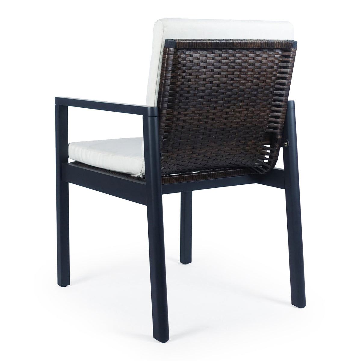 Cuba Modern Outdoor Dining Chair Set of 2