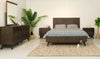 Daisy Queen Mid-Century Dark Acacia Bedroom Set