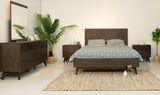 Daisy Queen Mid-Century Dark Acacia Bedroom Set