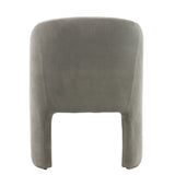 Danube Modern Grey Fabric Dining Chair