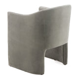 Danube Modern Grey Fabric Dining Chair
