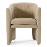 Danube Modern Beige Fabric Dining Chair
