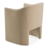 Danube Modern Beige Fabric Dining Chair