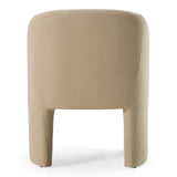 Danube Modern Beige Fabric Dining Chair