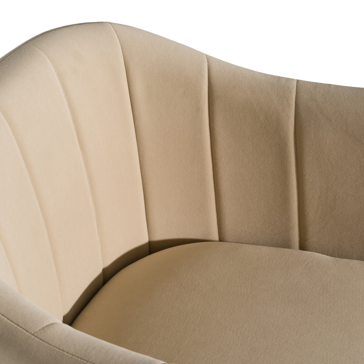 Danube Modern Beige Fabric Dining Chair