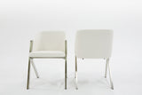 Darcy Modern White Leatherette Dining Chair (Set of 2)