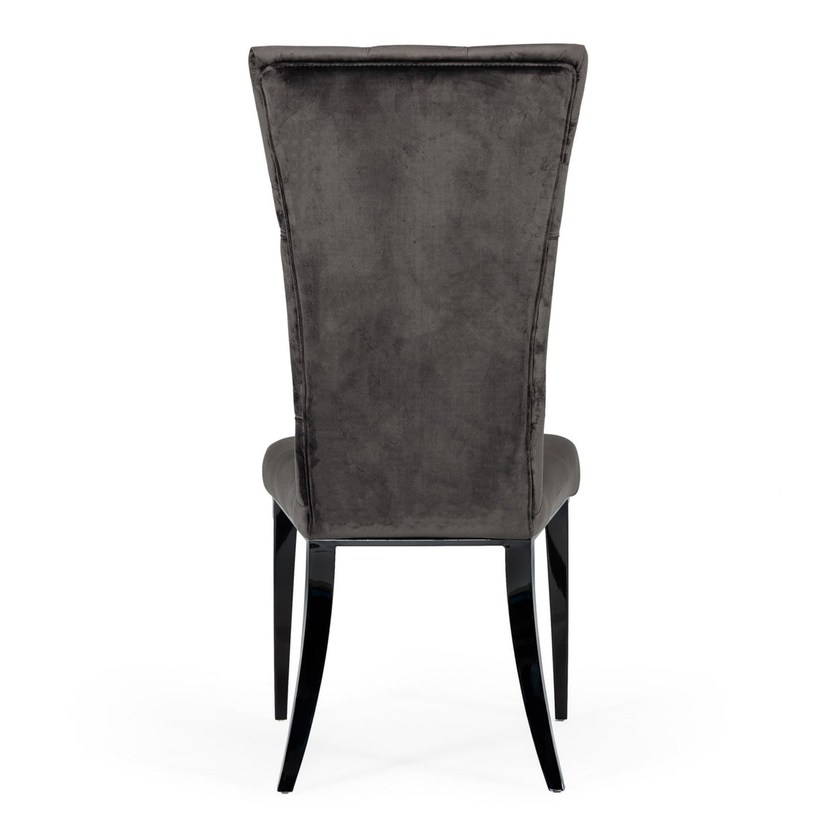 Darley Transitional Grey Velvet Dining Chair Set of 2