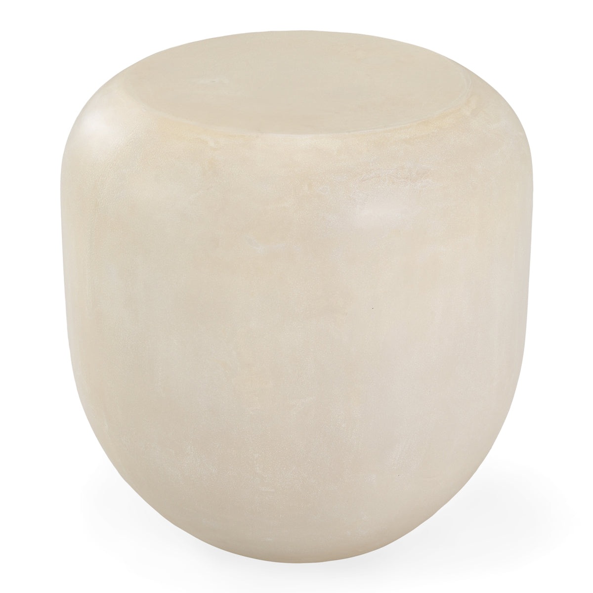 Denny Modern Beige Fiberform End Table