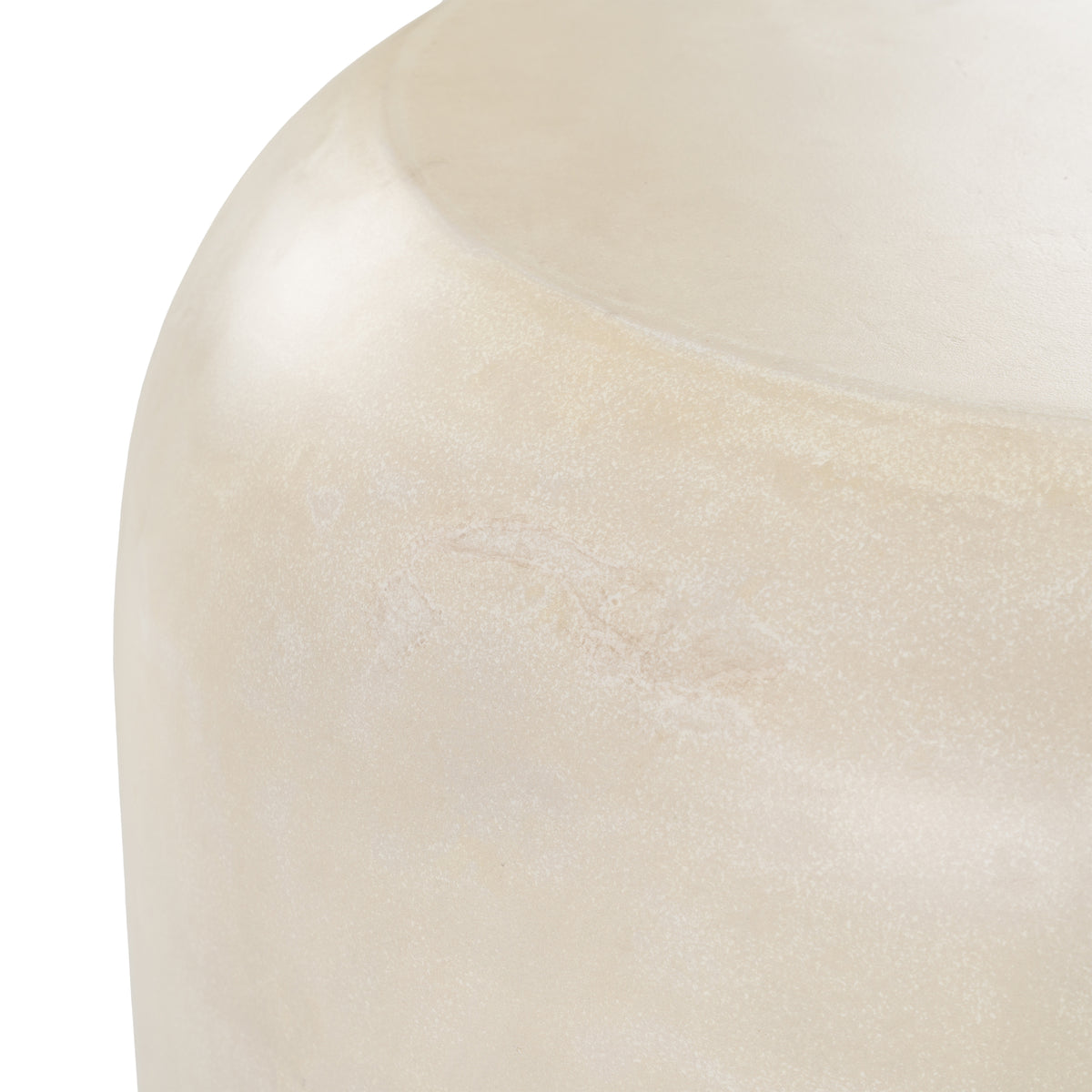 Denny Modern Beige Fiberform End Table