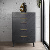 Diana Modern Grey Ash Chest