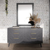 Diana Modern Grey Ash Dresser