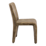 Ditka Modern Camel Velvet Dining Chair (Set of 2)