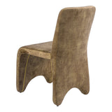Ditka Modern Camel Velvet Dining Chair (Set of 2)