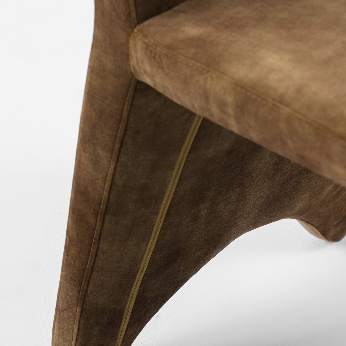 Ditka Modern Camel Velvet Dining Chair (Set of 2)
