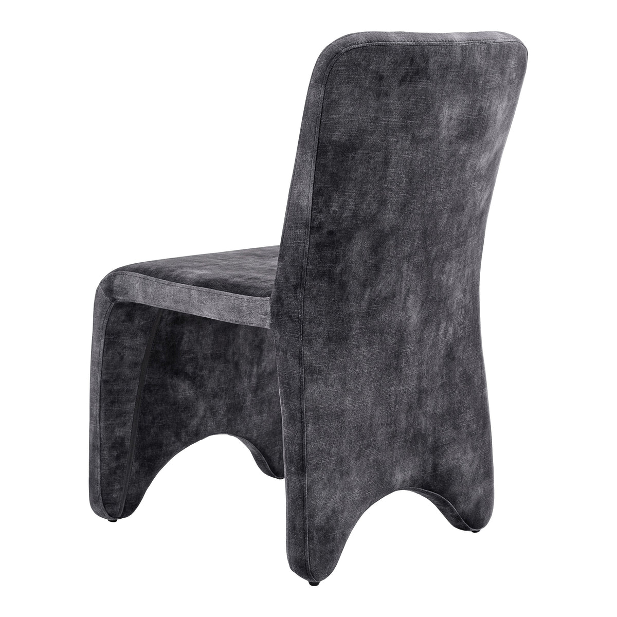 Ditka Modern Grey Velvet Dining Chair (Set of 2)