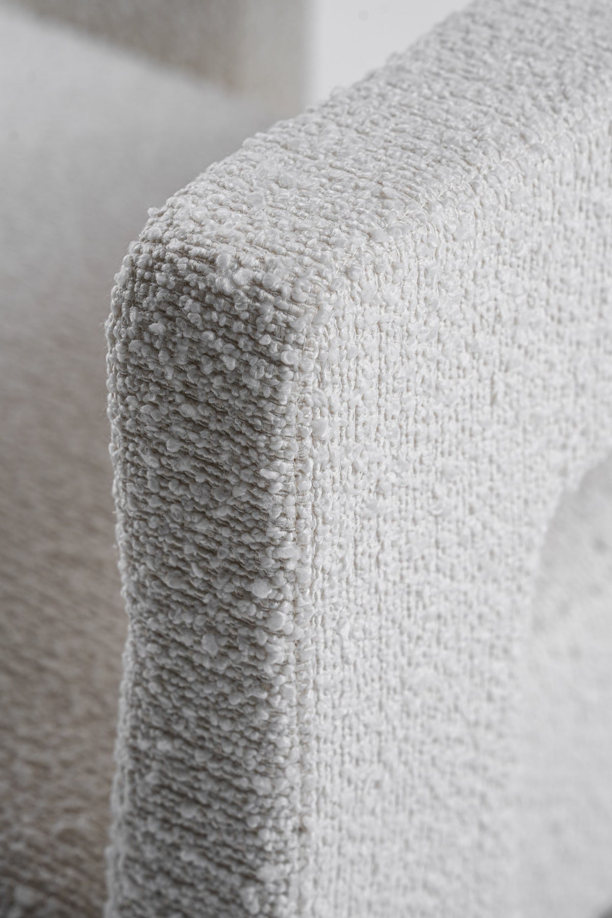 Drea Modern White Fabric Dining Chair
