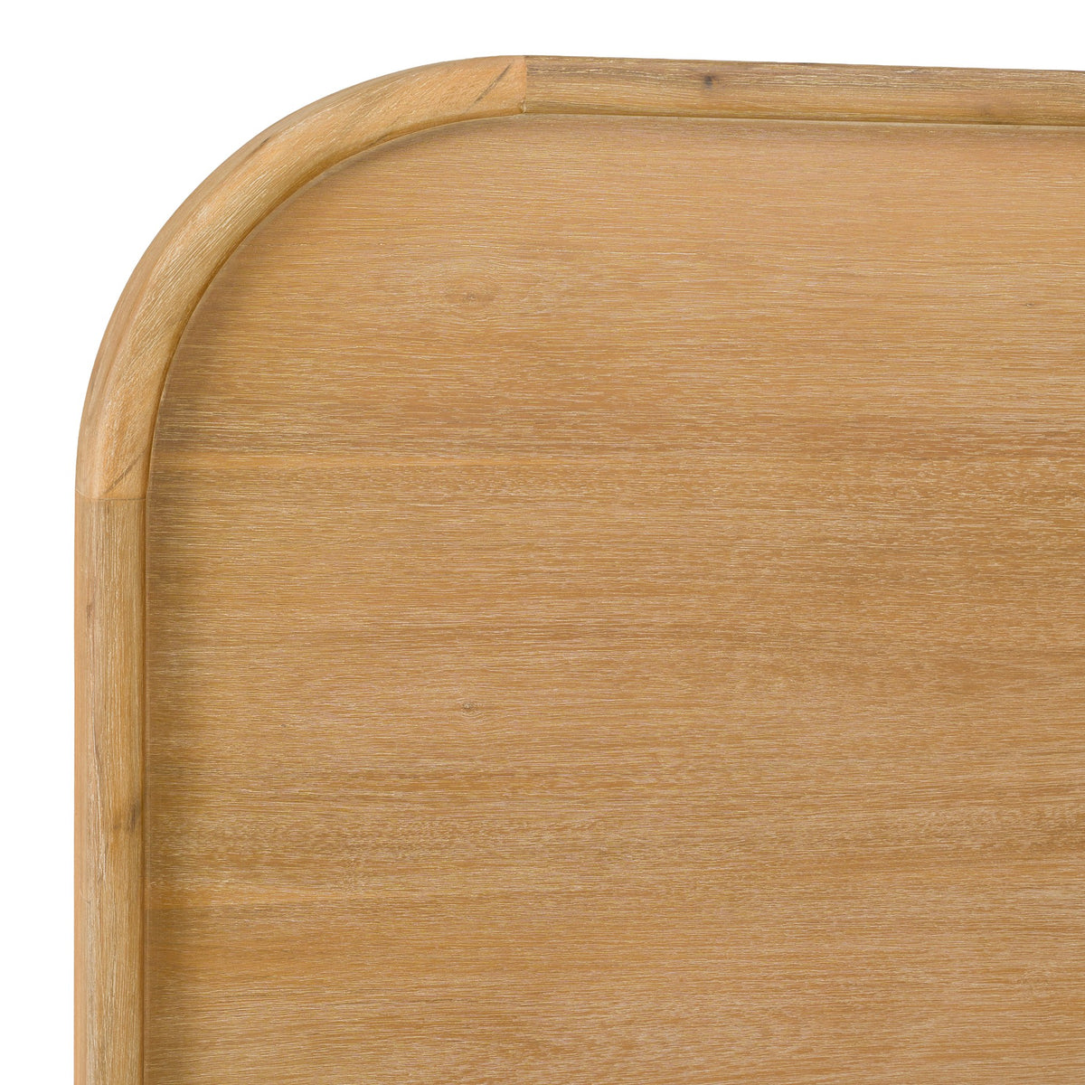 Dresden Modern Natural Acacia Bed