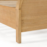 Dresden Modern Natural Acacia 2-Drawer Nightstand Bedroom Set