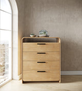 Dresden Modern Natural Acacia Chest