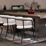 Marlynn Modern White Dining Chair Set of 2