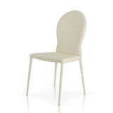 167CH White Contemporary Modern Dining Chair (Set of 2)