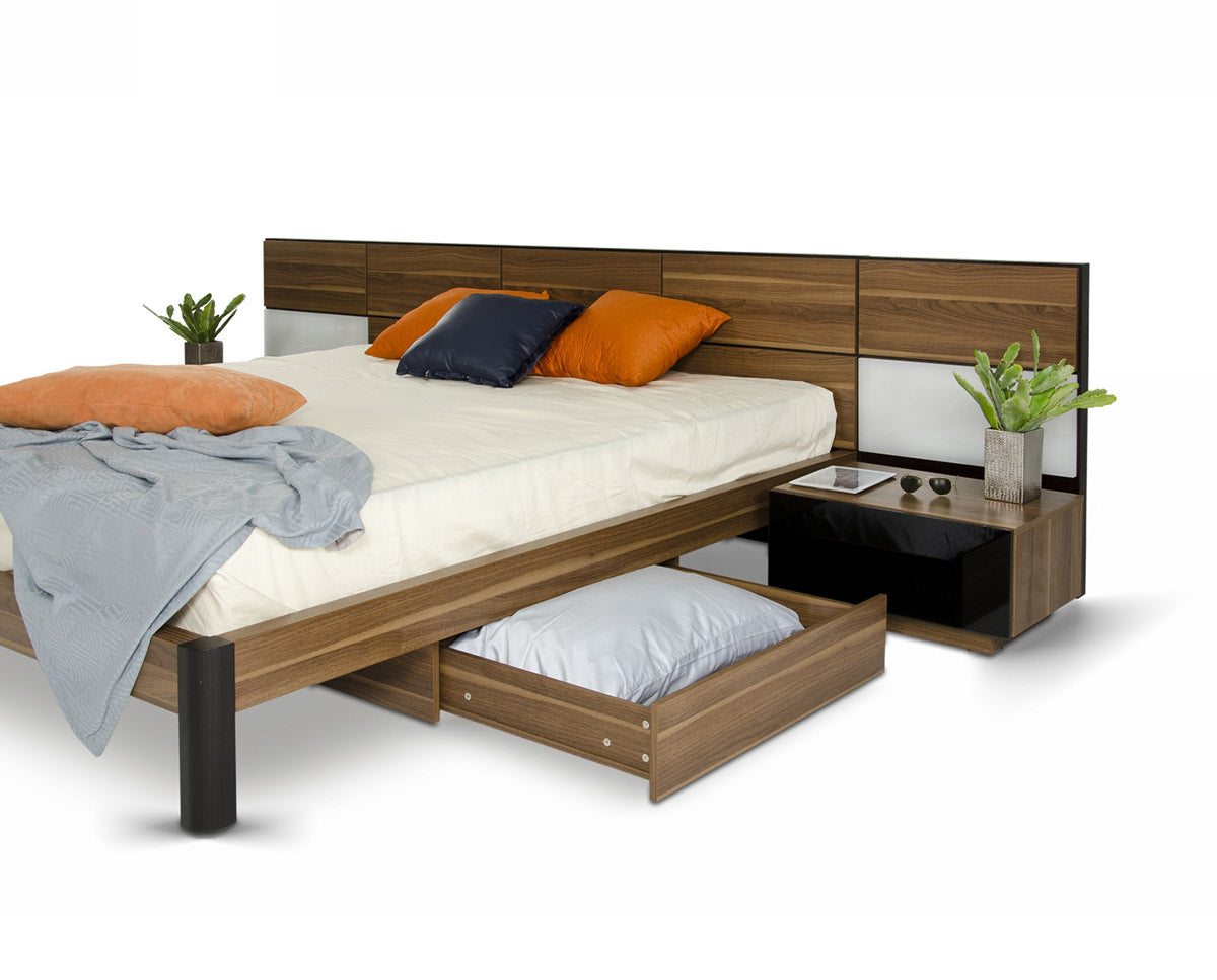 Eastern King Rondo Modern Eastern King Bedroom Set