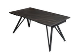 Bobby Modern Black Ceramic Extendable Dining Table