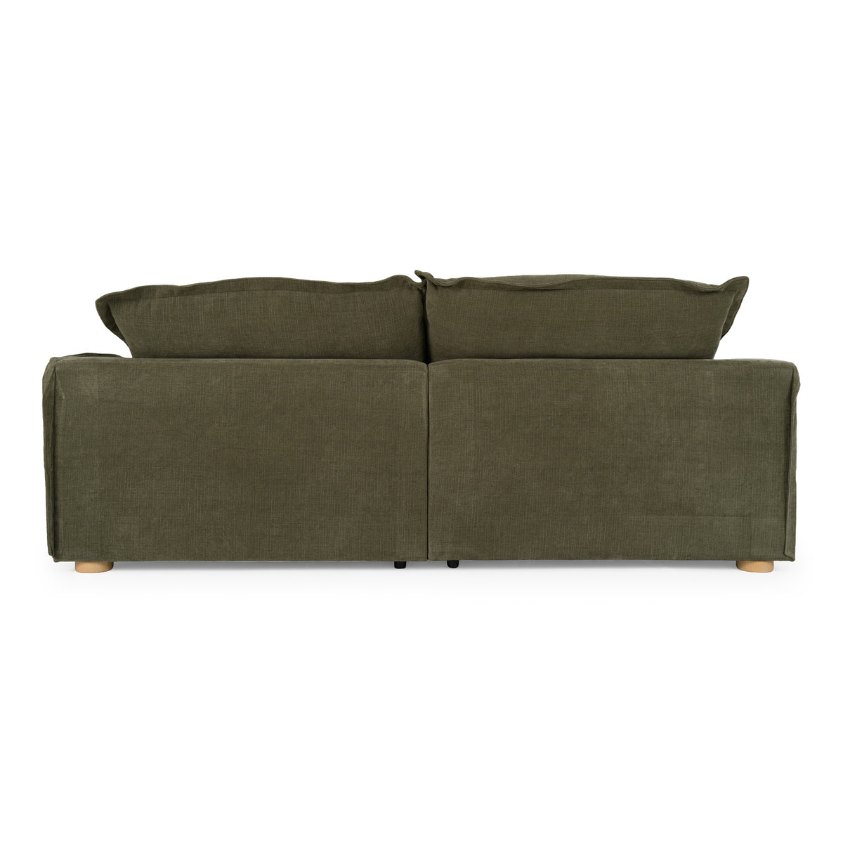 Durbin Modern Green Fabric Sofa