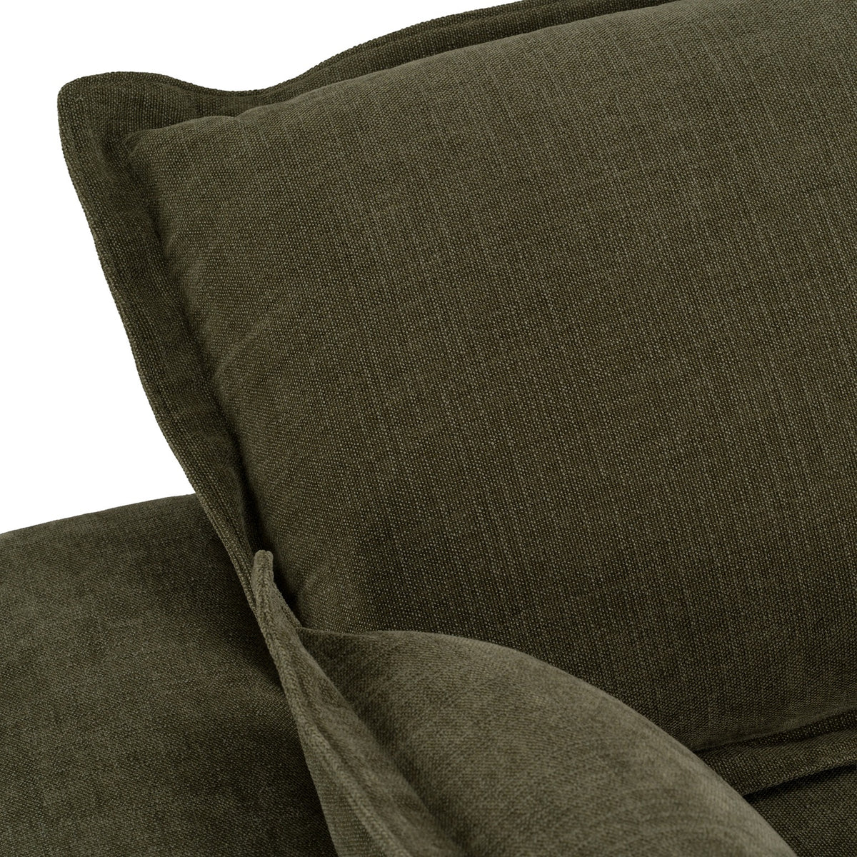 Durbin Modern Green Fabric Sofa
