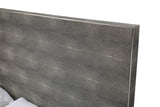 Dynasty Eastern King Modern Shagreen Bed