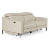 Eden Modern Grey Leather Sofa Set