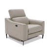 Eden Modern Grey Leather Armchair
