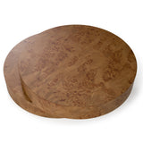Ely Modern Faux Burl Coffee Table