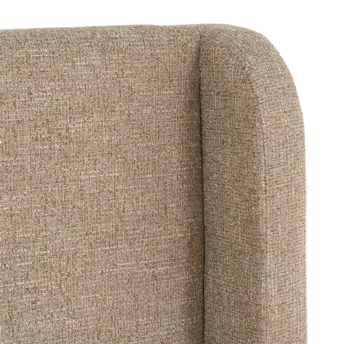 Emilio Modern Beige Fabric Bed