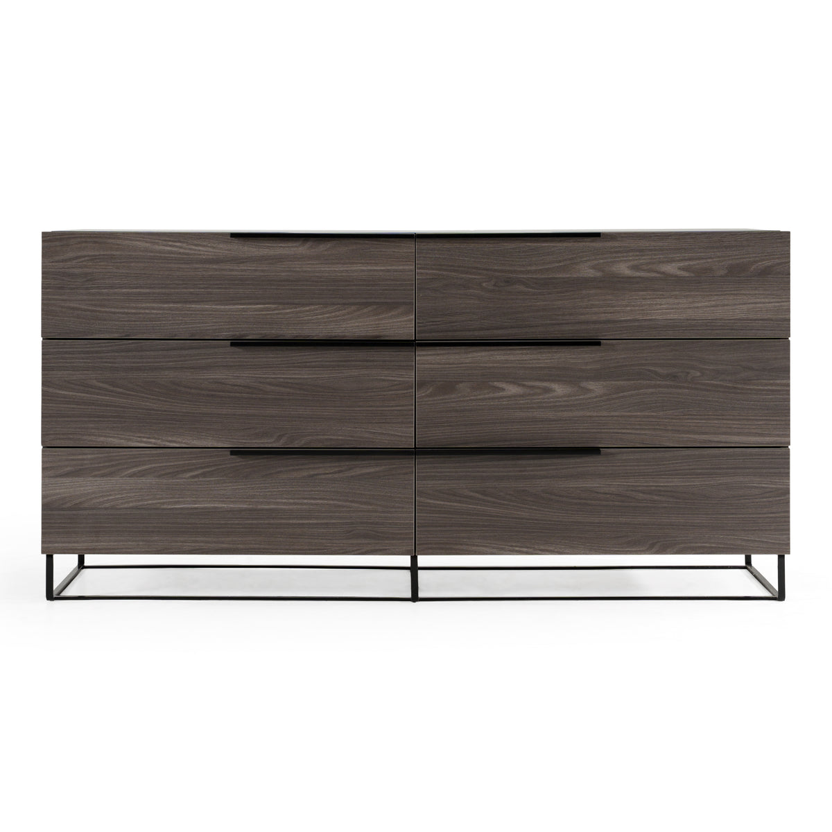 Enzo Italian Modern Grey Oak Dresser