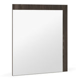 Enzo Italian Modern Grey Oak Mirror