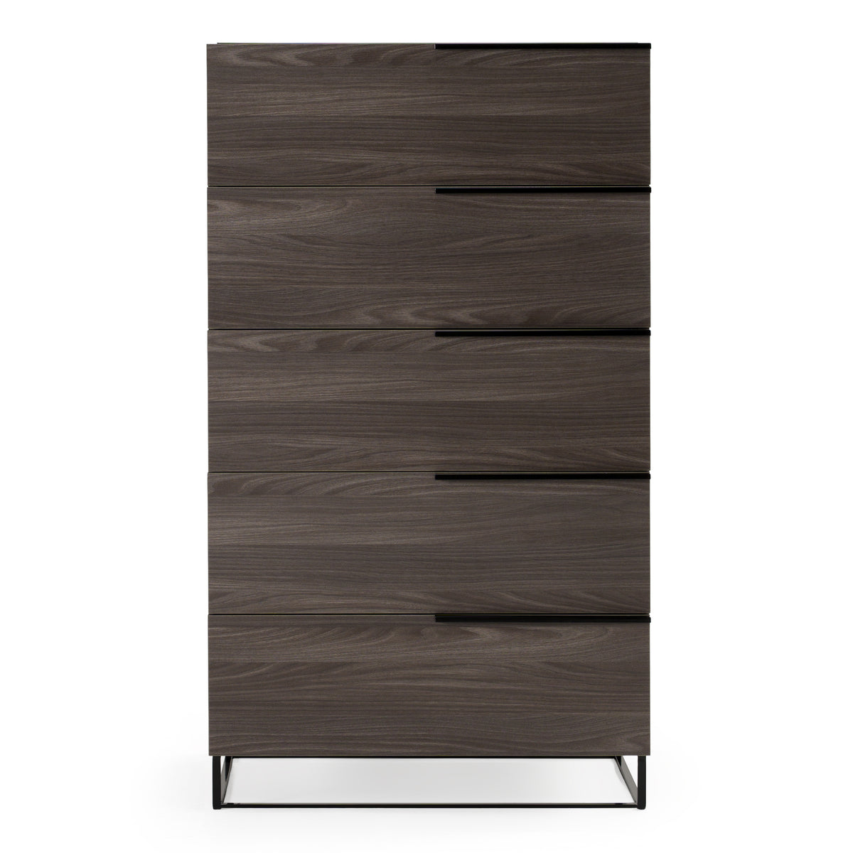 Enzo Italian Modern Grey Oak Chest