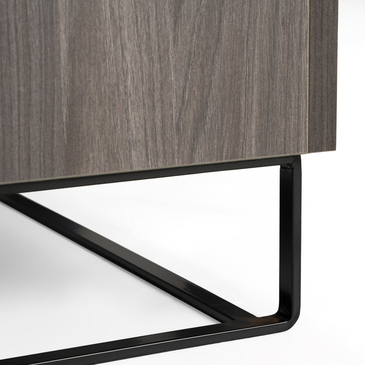 Enzo Italian Modern Grey Oak Chest