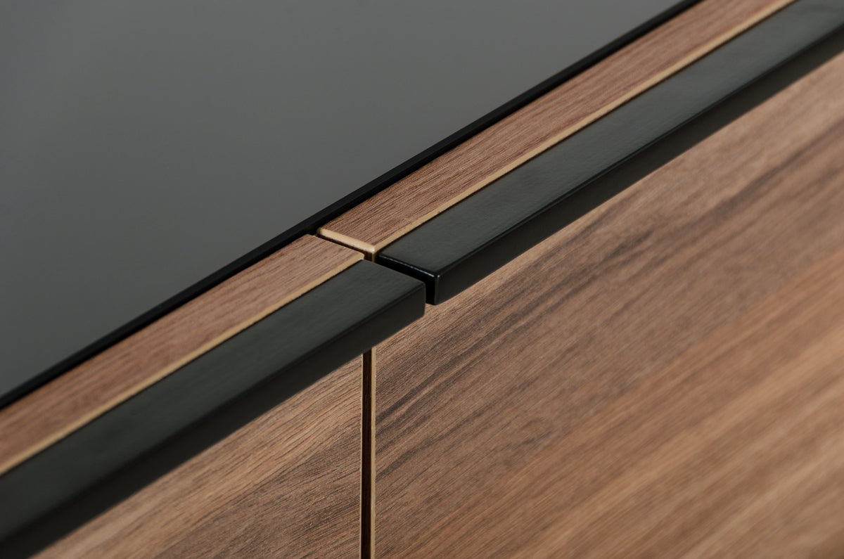 Matteo Italian Modern Walnut Chest