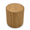 Espana Modern Walnut Round End Table