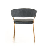 Ashland Modern Grey & Rosegold Dining Chair (Set of 2)