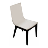 Extreme Modern White Leatherette Dining Chair