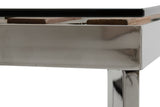 Santiago Modern Rectangular Wood Mosaic Dining Table