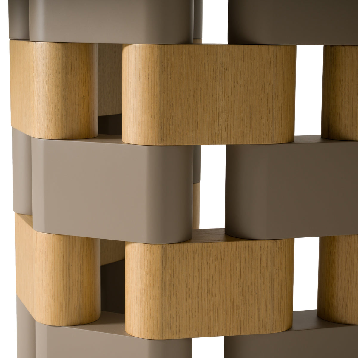 Falzone Modern Ceramic + Wood Dining Table