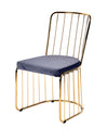 Holly Modern Grey Fabric Dining Chair (Set of 2)